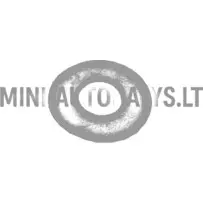 Gumijas gredzena stiprinājuma uzgrieznis aizmugurējām durvīm / aizmugurējam logam Aixam