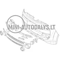 LED josla priekšā labajā pusē Microcar MGO3 / MGO4