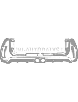 Aizmugurējais buferis Aixam Sensation / Emotion Ci #17217 | Mini Auto Parts