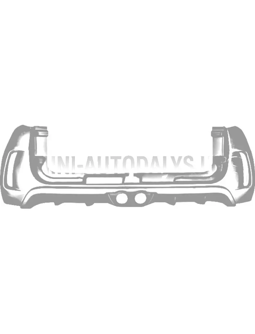 Aizmugurējais buferis Aixam Sensation / Emotion Ci #17217 | Mini Auto Parts