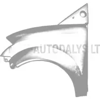 Priekšējais kreisais spārns Microcar MC1 / MC2 | Mini Auto Parts