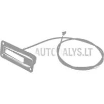 Aizmugurējo durvju / motora pārsega trose Aixam 1997-2004