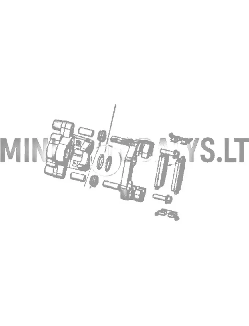 Aizmugurējā suporta virzuļa blīvējums Ligier / Microcar