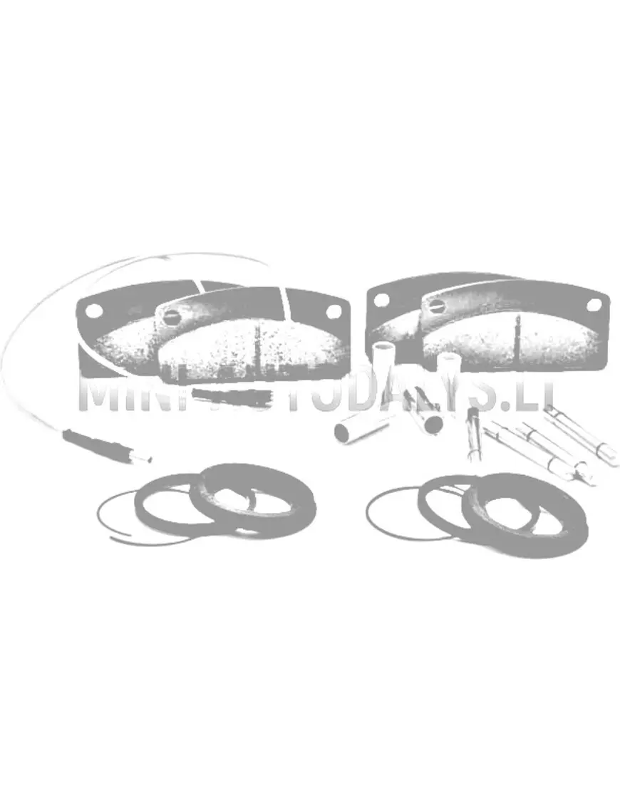 Priekšējo bremžu komplekts Aixam / Chatenet