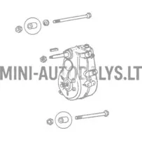 Aizpildīšanas tvertnes turētāji "Aixam" (26 / 12,5 / 11 ALU)