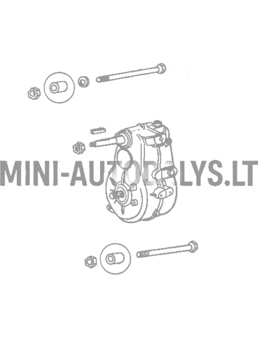 Aizpildīšanas tvertnes turētāji "Aixam" (26 / 12,5 / 11 ALU)