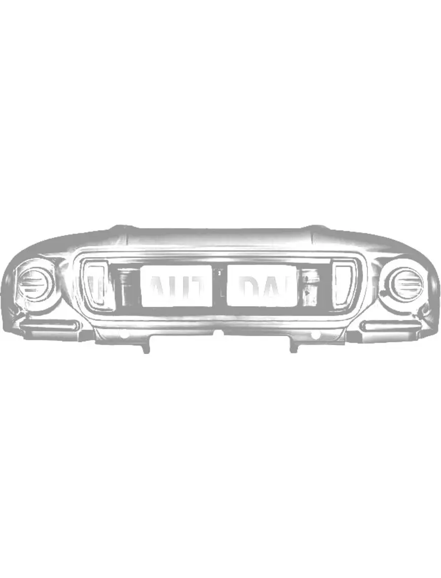 Microcar M8 priekšējā bufera reste