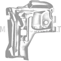 Ligier JS60 kreisās puses priekšējā miglas luktura atbalsts