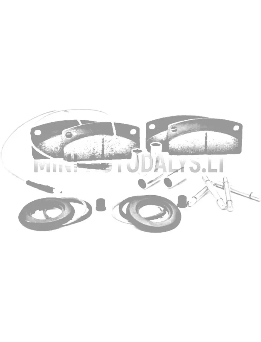 Priekšējo bremžu komplekts Microcar / Chatenet / JDM / Bellier