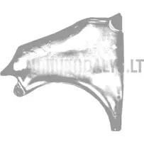 Aixam 400.4 / 400 Evo kreisās puses priekšējais spārns | Mini Auto Parts