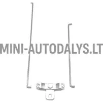 Stieņu komplekta bloķēšanas mehānisms Aixam Impulsion / Vision