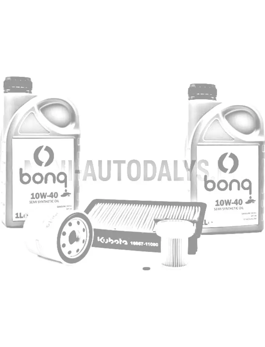 Filtru komplekts Aixam Kubota Z402 + 2 litri motoreļļas