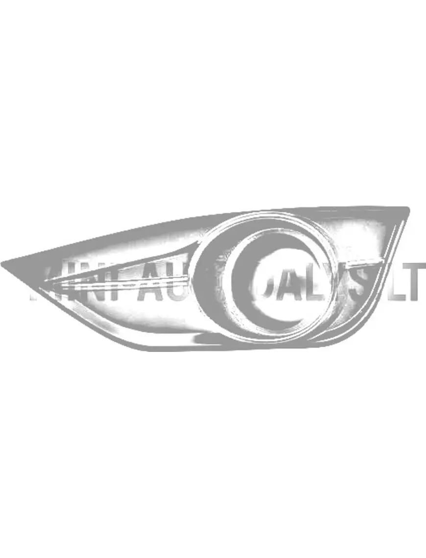 Miglas luktura režģis aizvērts kreisajā priekšējā bufera pusē Aixam City Vision