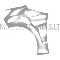 Kreisās puses priekšējais spārns Casalini M14