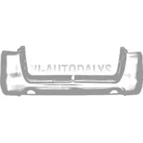 Aizmugurējais buferis "Aixam Crossline Vision" (melns)