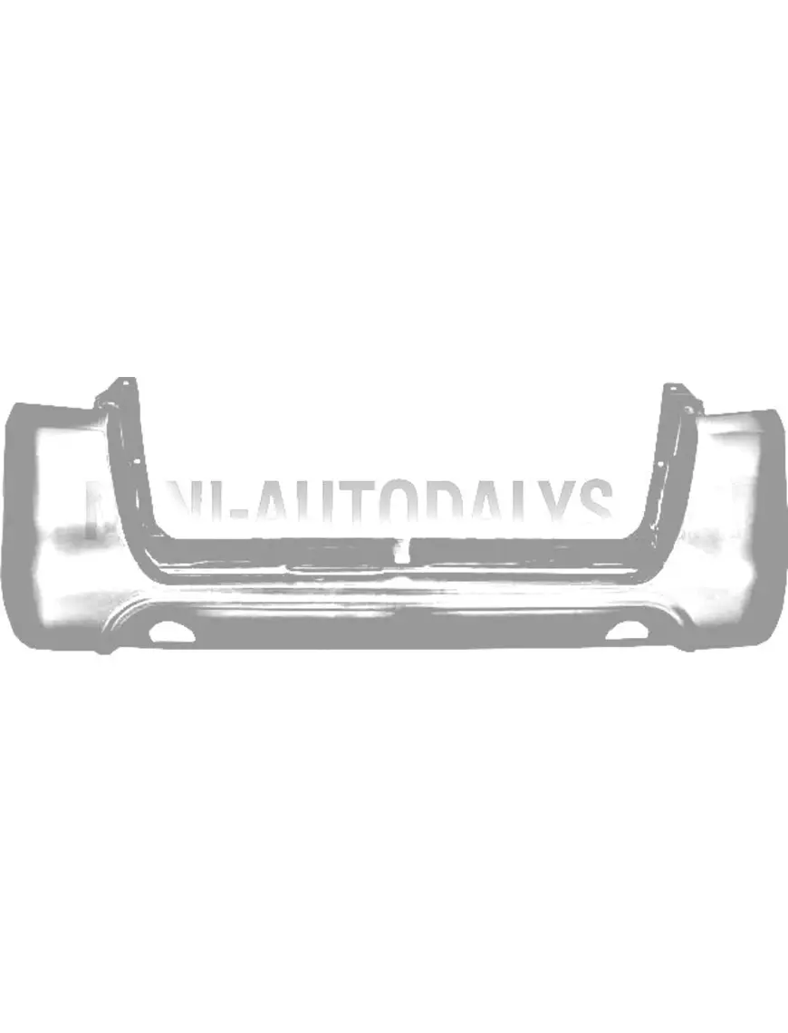 Aizmugurējais buferis "Aixam Crossline Vision" (melns)