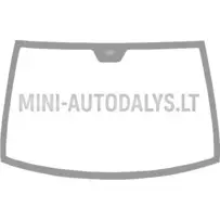 Aixam priekšējais stikls