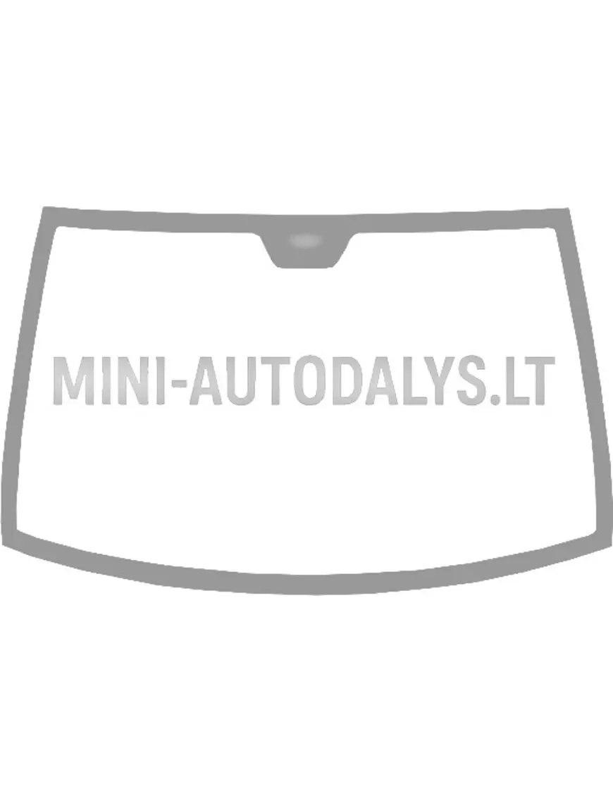 Aixam priekšējais stikls