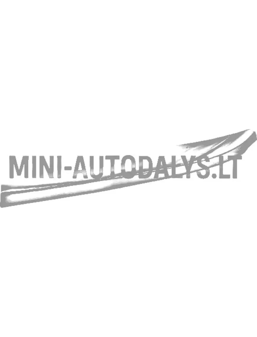 Dekoratīvā hroma josla kreisajā pusē "Aixam Emotion