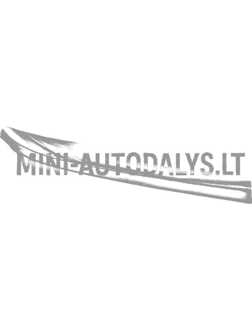 Dekoratīvā hroma josla labajā pusē Aixam Emotion