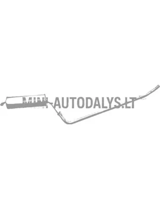 Aizmugurējais izpūtējs Aixam Impulsion / Vision