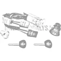 Aizdedzes slēdzenes komplekts "Aixam Vision" / "Sensation" / "Minauto"