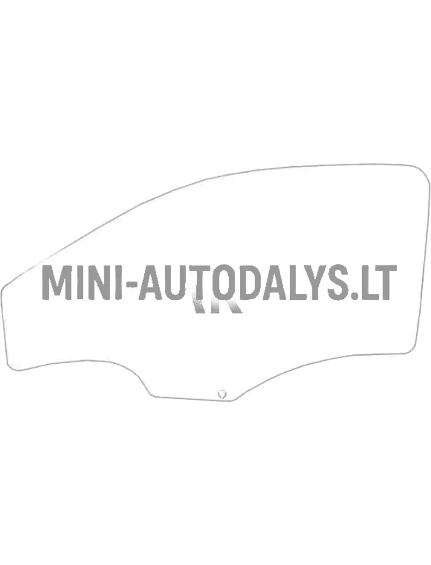 Aixam Sensation / Emotion / Ambition kreisās puses durvju stikls