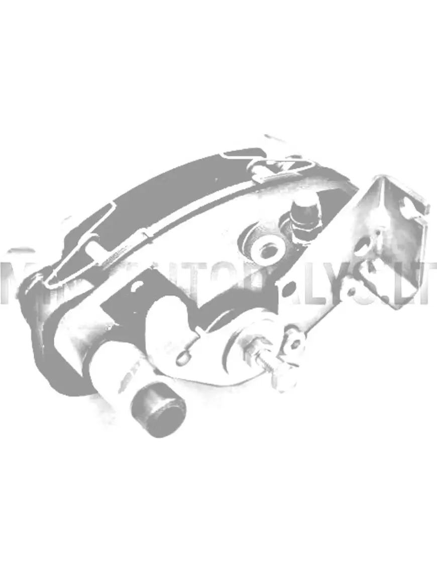 Kreisais aizmugurējais bremžu suporta JDM Titane 3