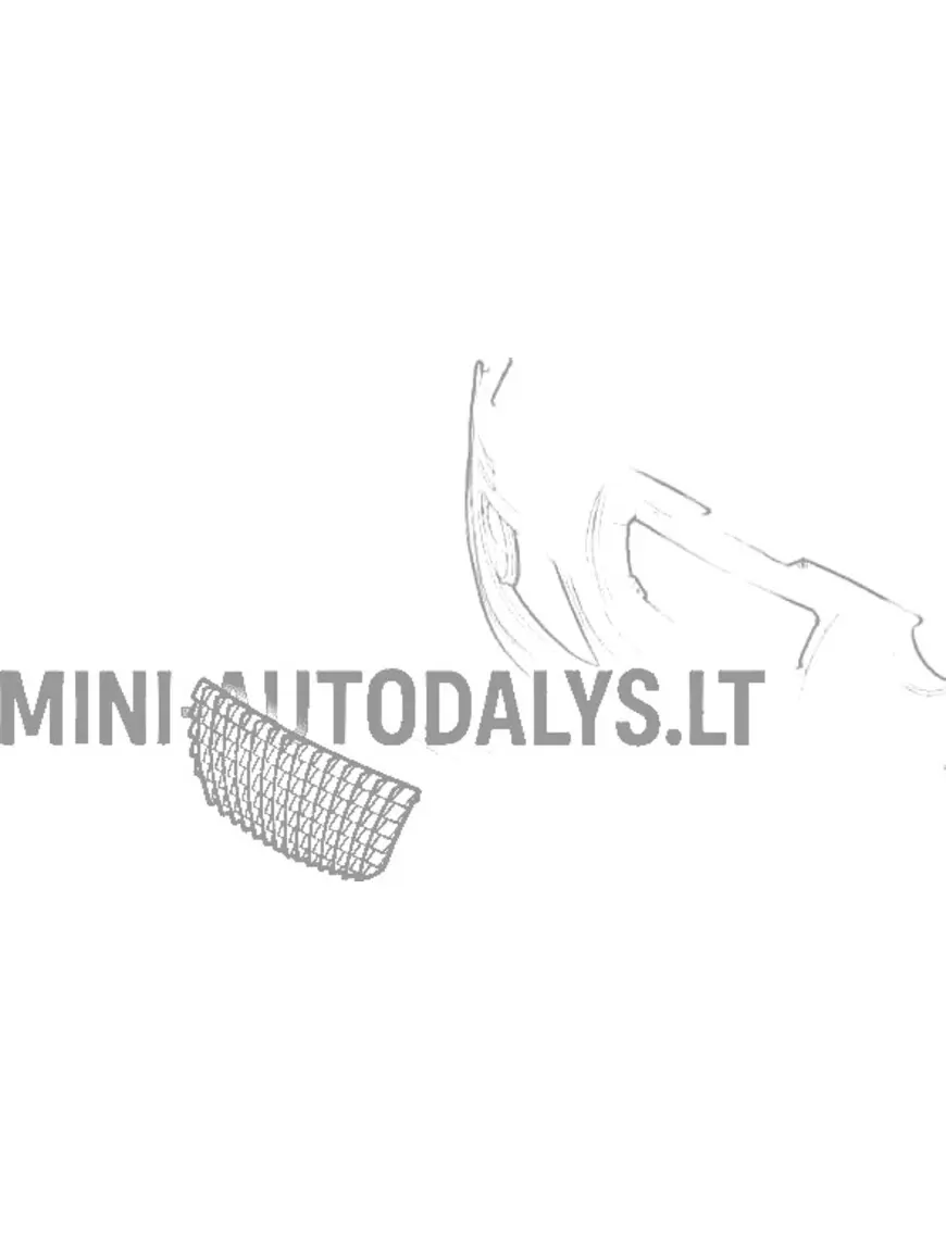 Priekšējā bufera režģis Grecav EKE 2. modelis