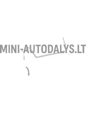 Bremžu maģistrāle priekšējā-aizmugurējā Aixam 500.4