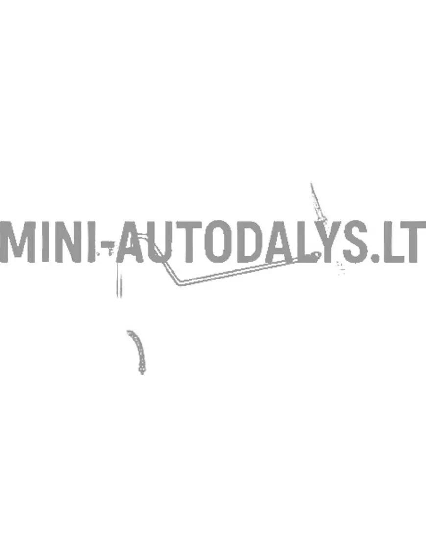 Bremžu maģistrāle priekšējā-aizmugurējā Aixam 500.4