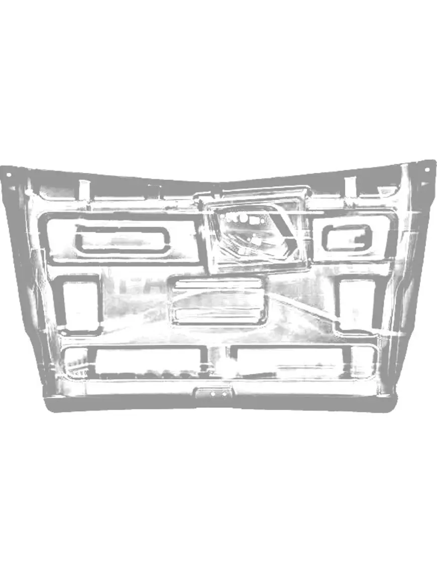 Aizmugurējo durvju iekšējais panelis Aixam 2008-2010