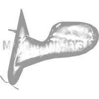 Kreisais spogulis Bellier Jade