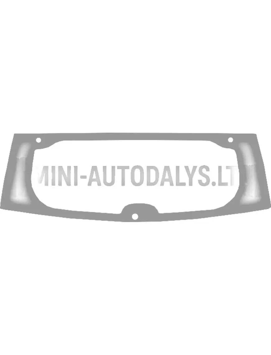 Aizmugurējais stikls Aixam Minauto / Impulsion / Vision City