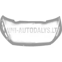 Aixam Sensation dzinēja pārsega ārējā plāksne (sarkana)