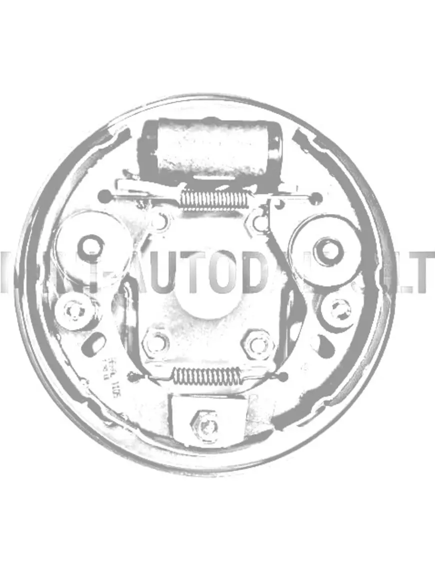 Aizmugurējā kreisā bremžu trumuļa enkura plāksne Aixam Sensation / Emotion