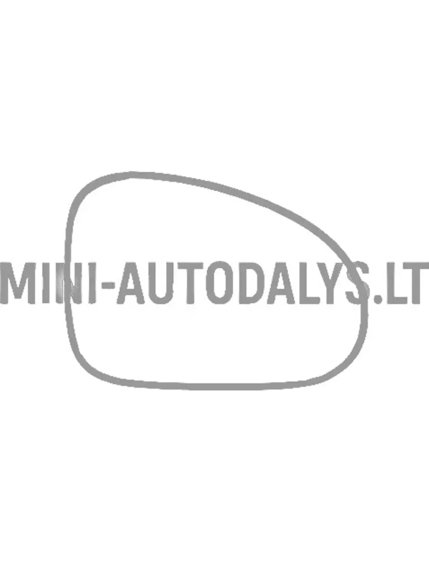 Ārējā spoguļa stikls labajā pusē Chatenet CH