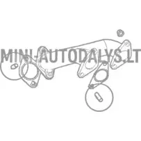 Izplūdes kolektora tapa Lombardini DCI