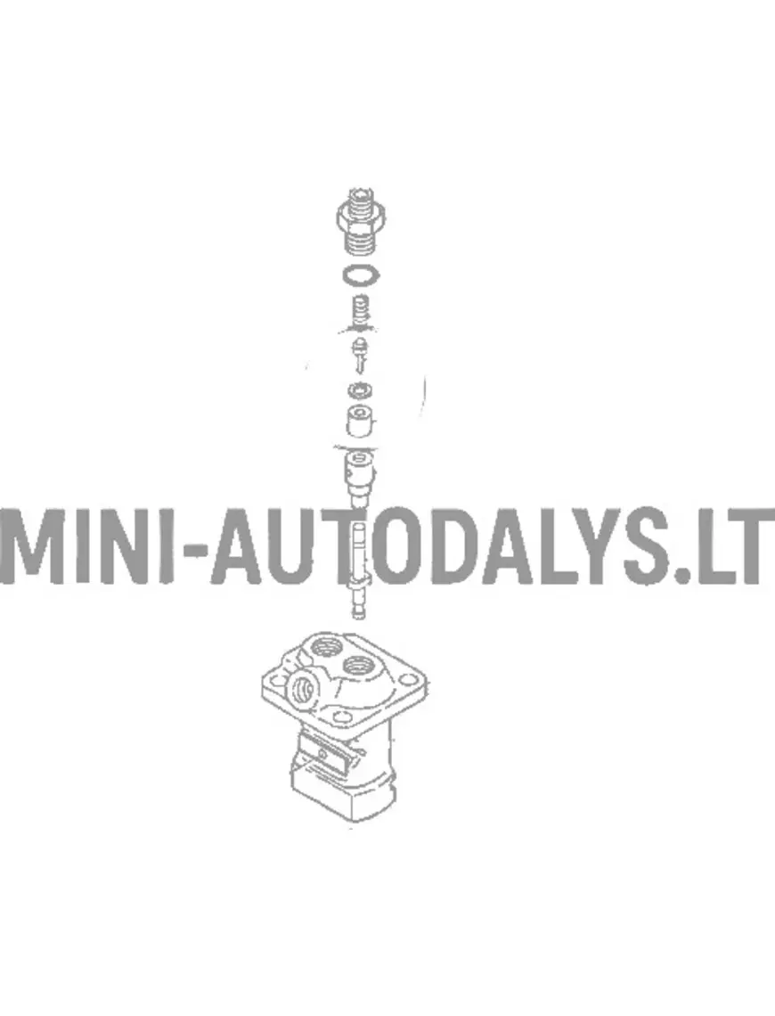 Yanmar Degvielas iesmidzināšanas vārsts