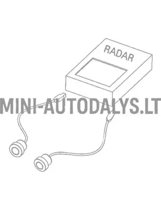 Parkošanās sensori JDM Aloes / Roxsy