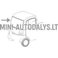 Priekšējā stikla blīve Aixam MEGA 1 / MEGA 2