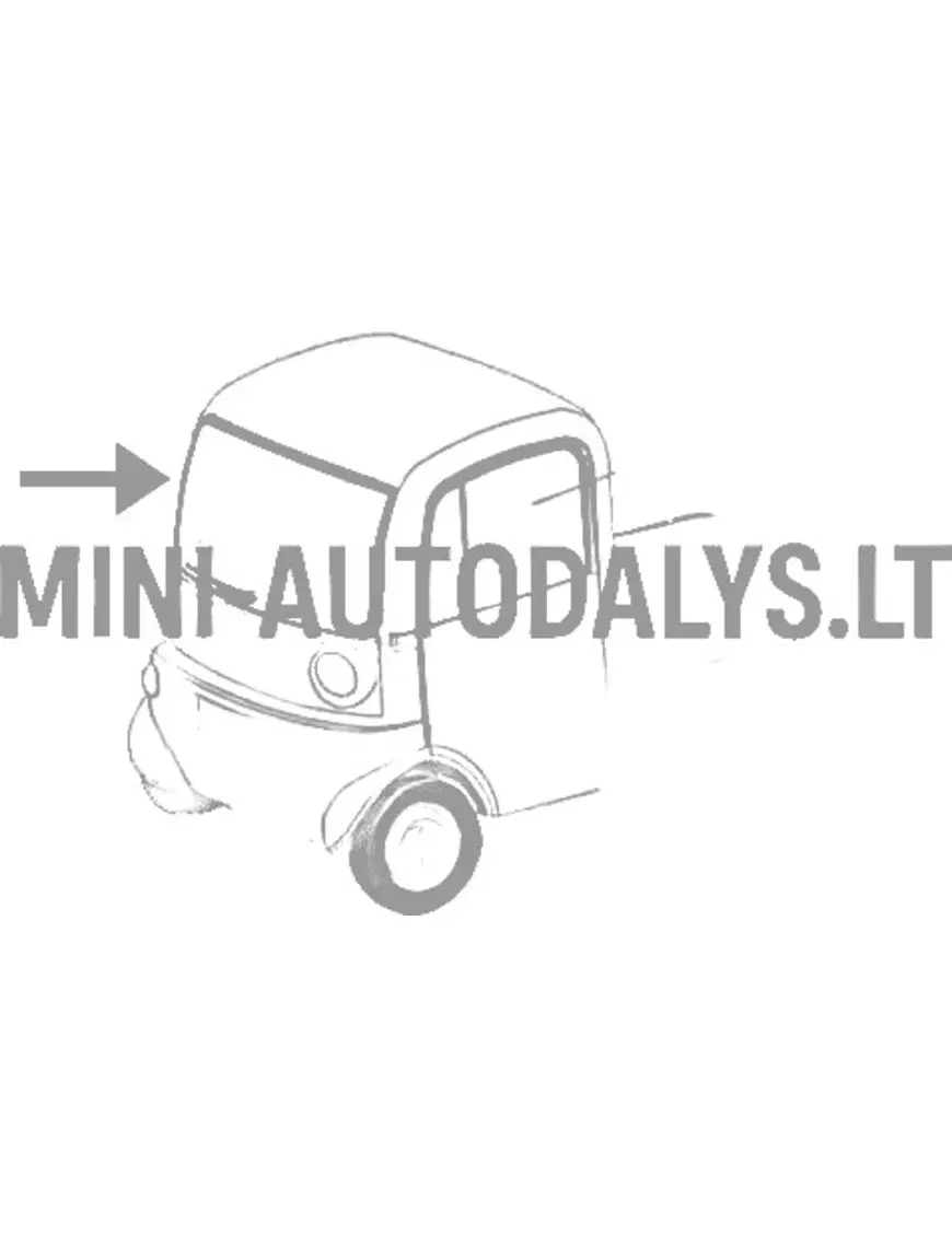 Priekšējā stikla blīve Aixam MEGA 1 / MEGA 2