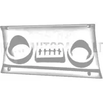 Aixam 2005-2010 cimdu nodalījuma iekšējais vāks