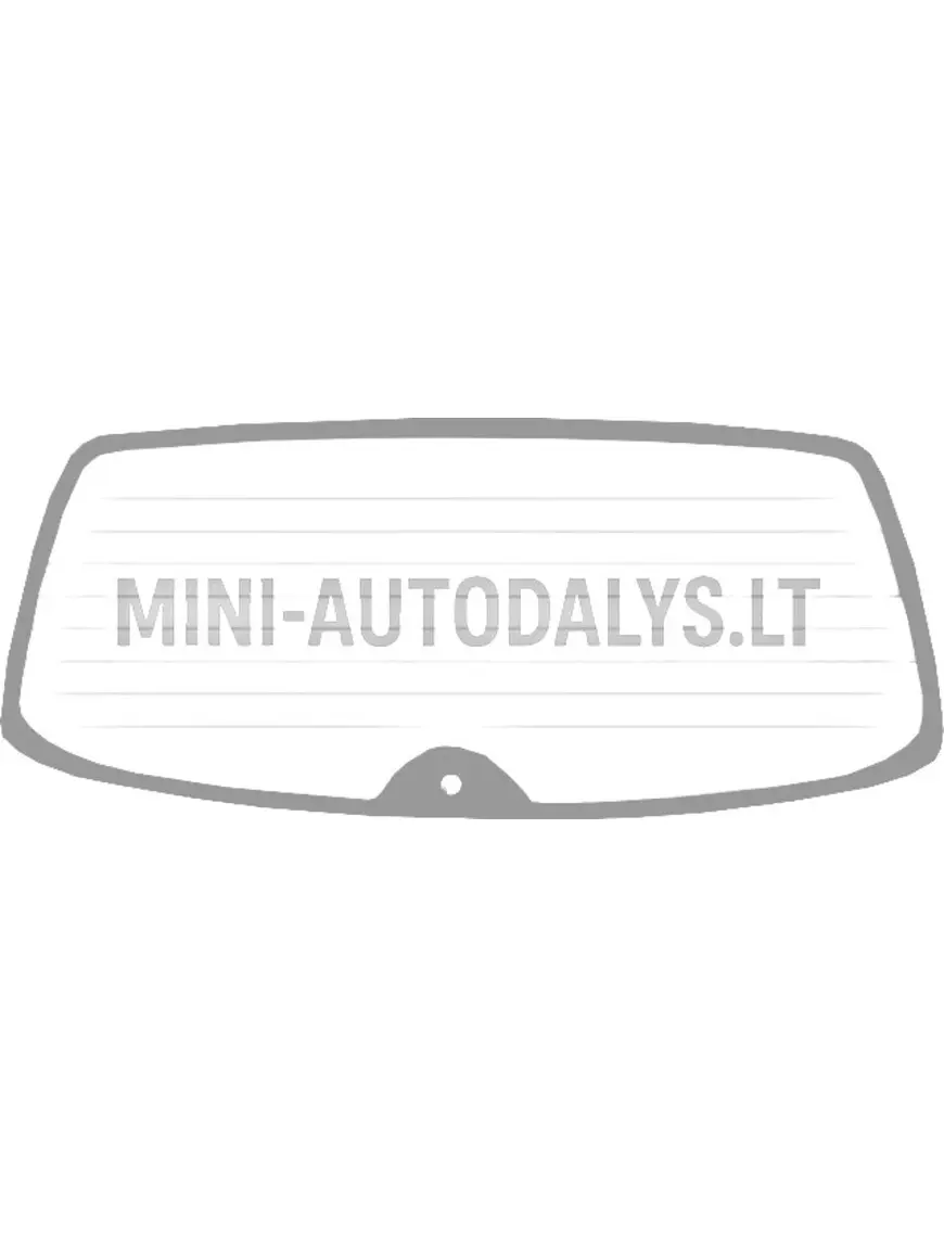 Tonēts aizmugurējais stikls Chatenet Media / Barooder