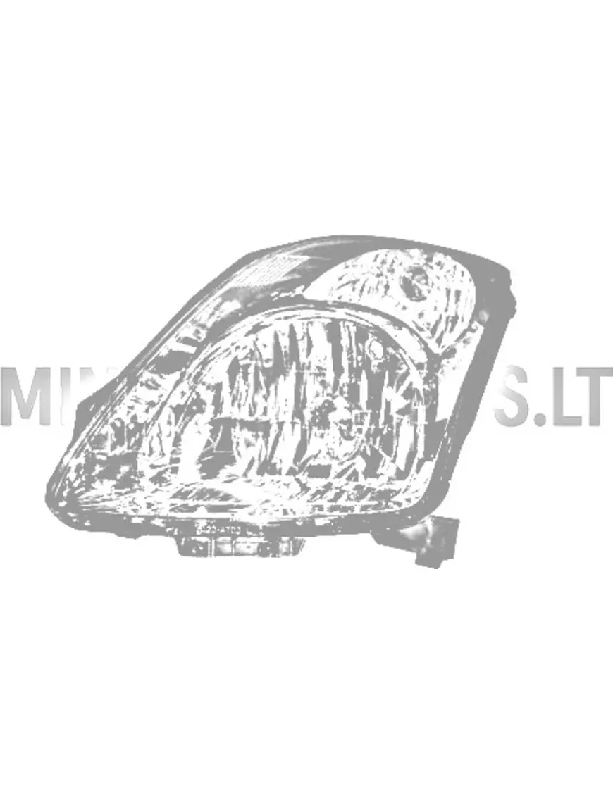 Kreisā priekšējā luktura Bellier Jade