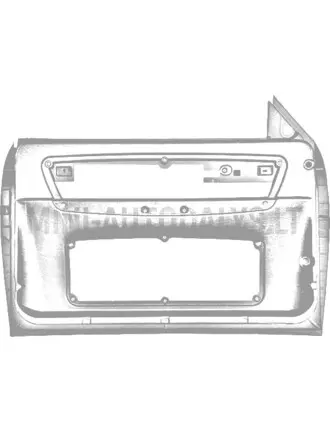 Chatenet CH26 / CH30 / CH32 kreisās puses durvju iekšējais panelis