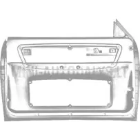 Chatenet CH26 / CH30 / CH32 kreisās puses durvju iekšējais panelis