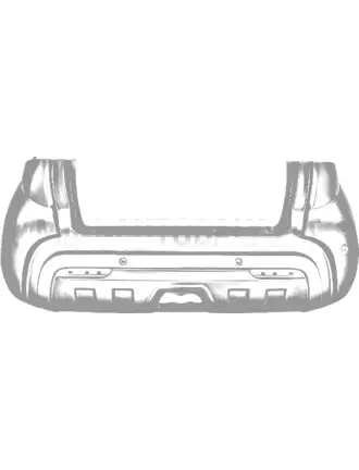 Aizmugurējais bamperis Casalini M14 2.0