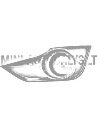 Aixam City / Coupe priekšējā bufera kreisās puses režģis