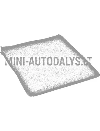 Mikrošķiedras lupata pelēka